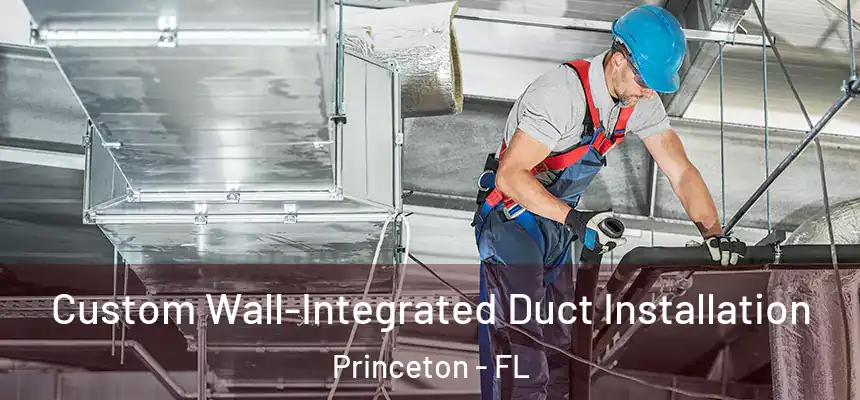 Custom Wall-Integrated Duct Installation Princeton - FL