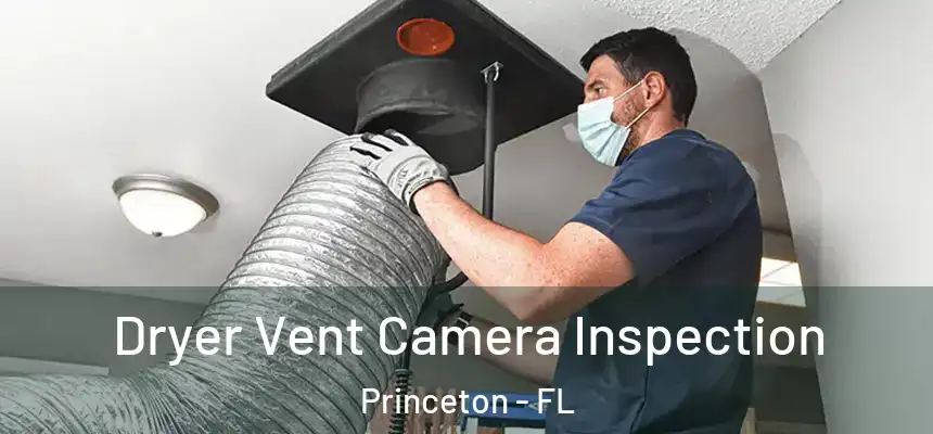 Dryer Vent Camera Inspection Princeton - FL