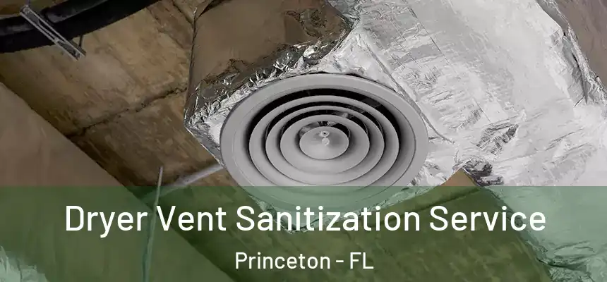 Dryer Vent Sanitization Service Princeton - FL