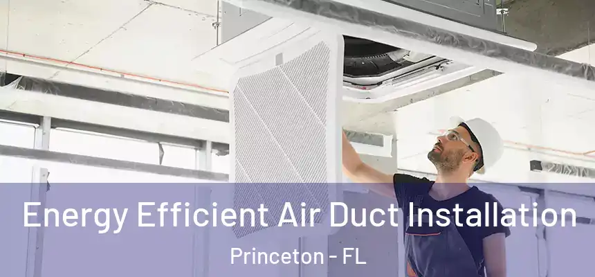 Energy Efficient Air Duct Installation Princeton - FL