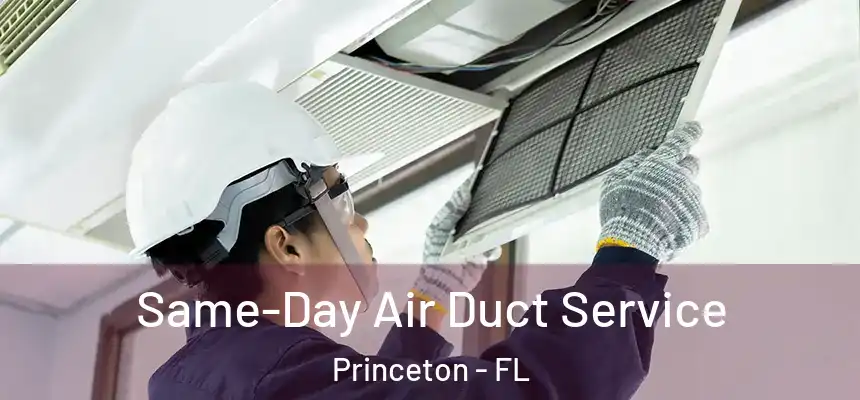 Same-Day Air Duct Service Princeton - FL