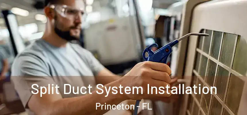 Split Duct System Installation Princeton - FL